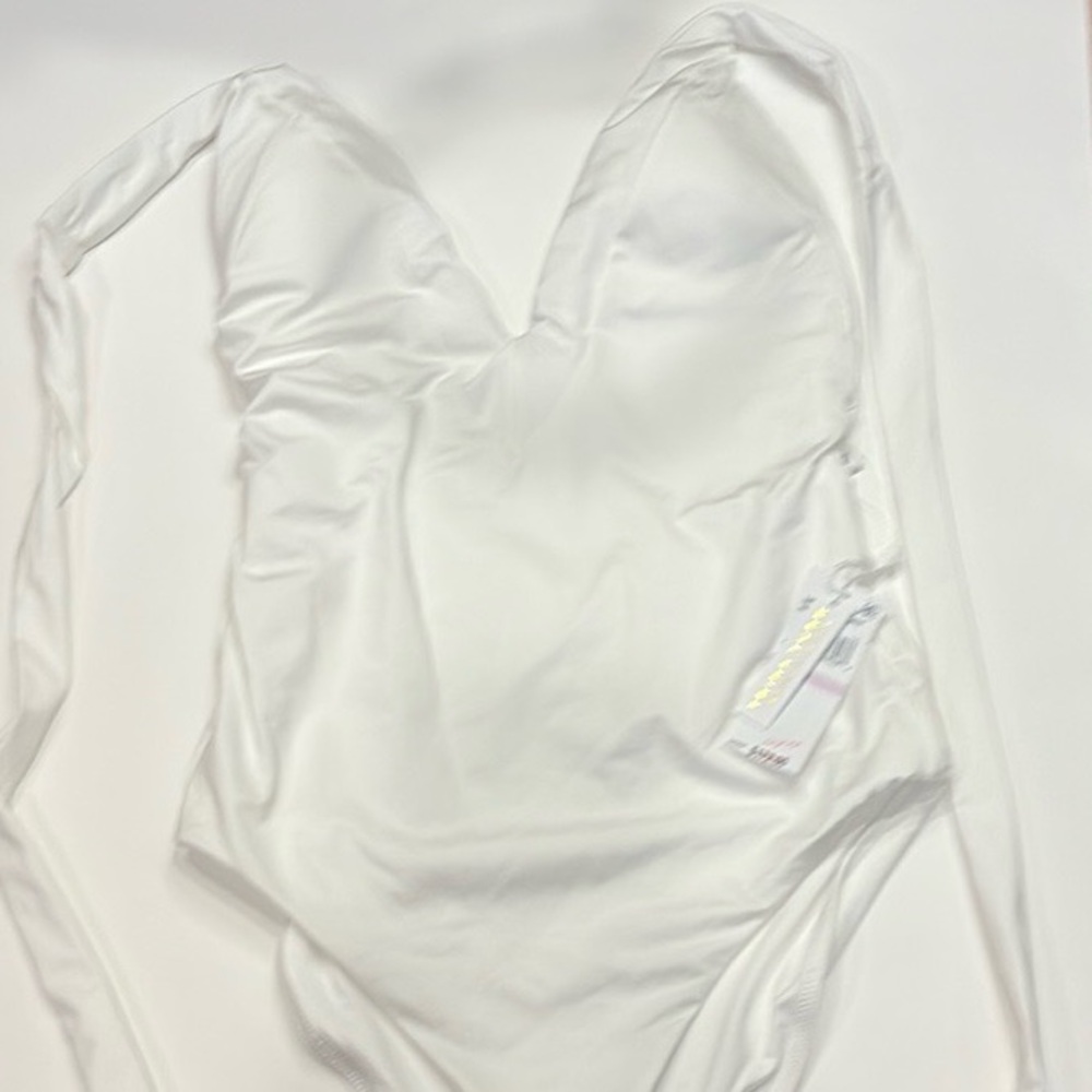 Trina Turk Women’s Monarch Halter Plunge One Piece Swimsuit